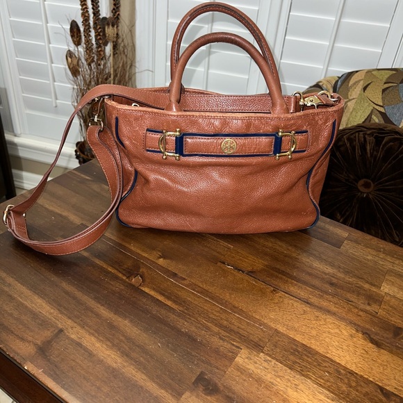 Tory Burch Sienna Robinson Horsebit Satchel/shoulder Bag - Picture 6 of 15